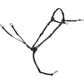 Schockemöhle Pettorale Sevilla Select Nero/Crema/Argento Schockemöhle Pettorale Sevilla Select Nero/Crema/Argento