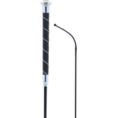 BR Frustino da dressage Orion Nero Argento BR Frustino da dressage Orion Nero Argento