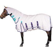 Highlander Plus by Shires Coperta per Eczema Sweet-Itch Combo Bianco Highlander Plus by Shires Coperta per Eczema Sweet-Itch Combo Bianco