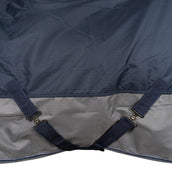 EQUITHÈME Tappeto da Esterno Tyrex 600 D Blu navy/grigio EQUITHÈME Tappeto da Esterno Tyrex 600 D Blu navy/grigio