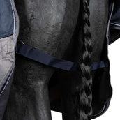 EQUITHÈME Tappeto da Esterno Tyrex 600 D Blu navy/grigio EQUITHÈME Tappeto da Esterno Tyrex 600 D Blu navy/grigio