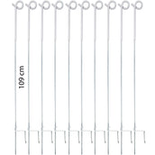 Ako Palo per Recinzione Metallo Bianco Ako Palo per Recinzione Metallo Bianco