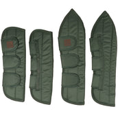 Agradi Horse Protettori da trasporto 1200D Verde Agradi Horse Protettori da trasporto 1200D Verde