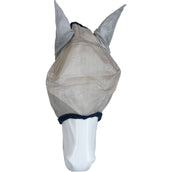 Amigo Fly Mask Argento/Blu marino Amigo Fly Mask Argento/Blu marino