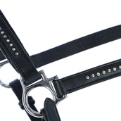 Harry's Horse Cavezza Finesse Crystal Pelle Nero Harry's Horse Cavezza Finesse Crystal Pelle Nero