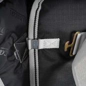 Bucas Anniversary Turnout Light Stay-Dry Black/Silver Bucas Anniversary Turnout Light Stay-Dry Black/Silver