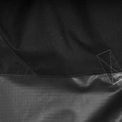 Bucas Anniversary Turnout Light Stay-Dry Black/Silver Bucas Anniversary Turnout Light Stay-Dry Black/Silver