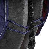 Bucas Quarter Sheet Blu marino/Argento Bucas Quarter Sheet Blu marino/Argento