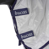 Bucas Freedom Fly Sheet Full Neck Argento Bucas Freedom Fly Sheet Full Neck Argento