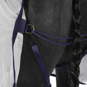 Bucas Freedom Fly Sheet Full Neck Argento Bucas Freedom Fly Sheet Full Neck Argento