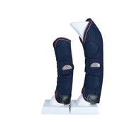 EQUITHÈME Protettori da trasporto Blu navy/Borgogna/Bianco EQUITHÈME Protettori da trasporto Blu navy/Borgogna/Bianco