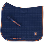 Bucas Saddle Pad Recuptex Tutto Uso Blu marino/arancione Bucas Saddle Pad Recuptex Tutto Uso Blu marino/arancione