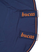 Bucas Copricollo Irish Tunrout Combi Neck 300g Navy/Gold Bucas Copricollo Irish Tunrout Combi Neck 300g Navy/Gold