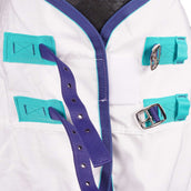 Highlander Plus by Shires Coperta per Eczema Sweet-Itch Combo Bianco Highlander Plus by Shires Coperta per Eczema Sweet-Itch Combo Bianco