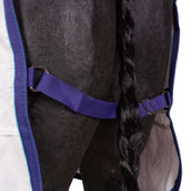 Highlander Plus by Shires Coperta per Eczema Sweet-Itch Combo Bianco Highlander Plus by Shires Coperta per Eczema Sweet-Itch Combo Bianco