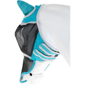 Shires Maschera Antimosche con Orecchie e Naso Teal Shires Maschera Antimosche con Orecchie e Naso Teal