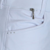 BR Pantaloni da Competizione Limerick Bianco BR Pantaloni da Competizione Limerick Bianco