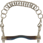 Trust Morso da Dressage Sweet Iron Porto basso fisso di Weymouth Trust Morso da Dressage Sweet Iron Porto basso fisso di Weymouth