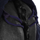 EQUITHÈME Coperta da esercizio Tyrex Punti blu scuro/grigi EQUITHÈME Coperta da esercizio Tyrex Punti blu scuro/grigi