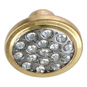 EQUITHÈME Pulsante Cristal Oro EQUITHÈME Pulsante Cristal Oro