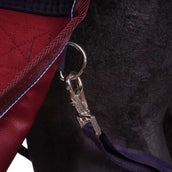 EQUITHÈME Tappeto da Esterno Tyrex 1200D 300g Navy/Bordeaux EQUITHÈME Tappeto da Esterno Tyrex 1200D 300g Navy/Bordeaux