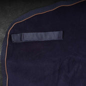 Kentucky Horsewear Coperta da esercizio Vello pesante quadrato Navy Kentucky Horsewear Coperta da esercizio Vello pesante quadrato Navy
