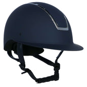 HKM Casco da equitazione Lady Shield Blu scuro/Argento HKM Casco da equitazione Lady Shield Blu scuro/Argento