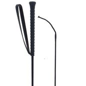 Fleck Frustino da equitazione con impugnatura in gomma Nero Fleck Frustino da equitazione con impugnatura in gomma Nero
