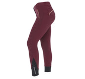 EQUITHÈME Pantaloni da Equitazione Kenya Prugna EQUITHÈME Pantaloni da Equitazione Kenya Prugna
