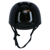 Charles Owen Casco da equitazione Halo Luxe Nero/platino lucido Charles Owen Casco da equitazione Halo Luxe Nero/platino lucido