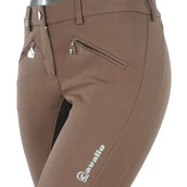 Cavallo Pantaloni da Equitazione CAJA GRIP Porcini/Espresso Cavallo Pantaloni da Equitazione CAJA GRIP Porcini/Espresso