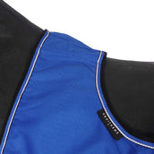 EQUITHÈME Coperta da esercizio Tyrex 1200D Fleece Blu/Nero EQUITHÈME Coperta da esercizio Tyrex 1200D Fleece Blu/Nero