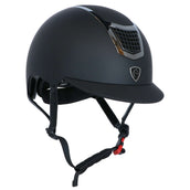 EQUITHÈME Casco da equitazione Airy Nero Argento EQUITHÈME Casco da equitazione Airy Nero Argento