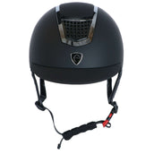 EQUITHÈME Casco da equitazione Airy Nero Argento EQUITHÈME Casco da equitazione Airy Nero Argento