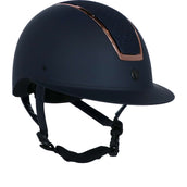 BR Casco da equitazione Omega Painted Glitter Navy/Rose BR Casco da equitazione Omega Painted Glitter Navy/Rose