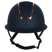 BR Casco da equitazione Omega Painted Glitter Navy/Rose BR Casco da equitazione Omega Painted Glitter Navy/Rose