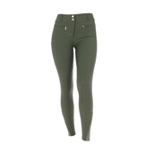 HKM Pantaloni da Equitazione Liv High Waist Silicon Full Grip Verde scuro HKM Pantaloni da Equitazione Liv High Waist Silicon Full Grip Verde scuro