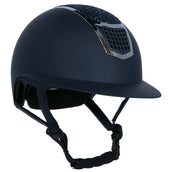 HKM Casco da equitazione Glamour Shield Blu scuro/Argento HKM Casco da equitazione Glamour Shield Blu scuro/Argento