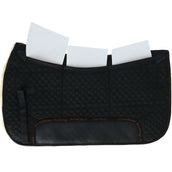 F.R.A. Westernpad De Luxe Extra Pelliccia Completa 3 Tasche con Inserti Nero/Naturale F.R.A. Westernpad De Luxe Extra Pelliccia Completa 3 Tasche con Inserti Nero/Naturale