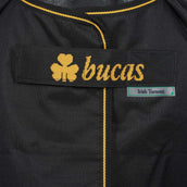 Bucas Irish Turnout Light 50g + Neck Nero/Oro Bucas Irish Turnout Light 50g + Neck Nero/Oro