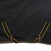 Bucas Irish Turnout Light 50g + Neck Nero/Oro Bucas Irish Turnout Light 50g + Neck Nero/Oro