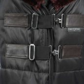 EQUITHÈME Coperta da scuderia Teddy Nero/Marrone EQUITHÈME Coperta da scuderia Teddy Nero/Marrone