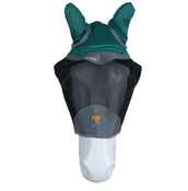 Shires Maschera per Mosche Deluxe Verde Shires Maschera per Mosche Deluxe Verde