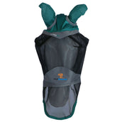 Shires Maschera per Mosche Deluxe Verde Shires Maschera per Mosche Deluxe Verde