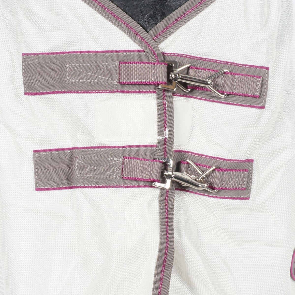 Weatherbeeta Comfitec Airflow II Combo Neck Bianco/Grigio scuro/Orchidea Weatherbeeta Comfitec Airflow II Combo Neck Bianco/Grigio scuro/Orchidea