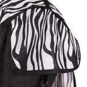 Waldhausen Coperta da equitazione anti-mosche Zebra con Frange Zebra Waldhausen Coperta da equitazione anti-mosche Zebra con Frange Zebra