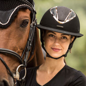 Lami-Cell Casco da equitazione Artemis Nero/Oro rosa Lami-Cell Casco da equitazione Artemis Nero/Oro rosa