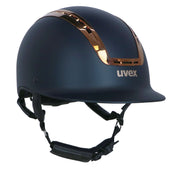 Uvex Casco da equitazione Suxxeed Chrome Blu opaco/Corallo Uvex Casco da equitazione Suxxeed Chrome Blu opaco/Corallo