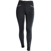 EQUITHÈME Pantaloni da Equitazione Claudine Nero EQUITHÈME Pantaloni da Equitazione Claudine Nero