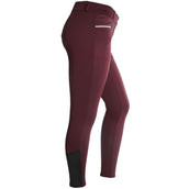 EQUITHÈME Pantaloni da Equitazione Claudine Bordeaux EQUITHÈME Pantaloni da Equitazione Claudine Bordeaux
